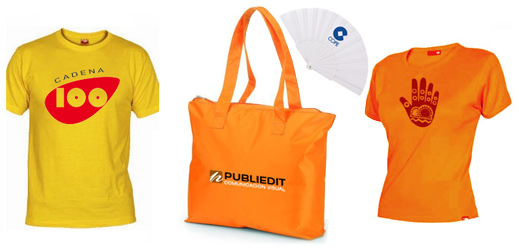 Merchandising gorras bolsas polos barcelona