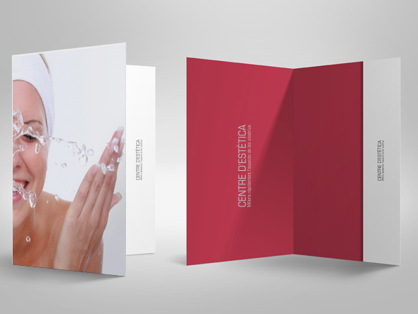 Dise�o personalizado de carpeta en Barcelona