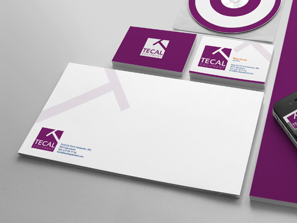 Dise�o de carpeta corporativa elegante