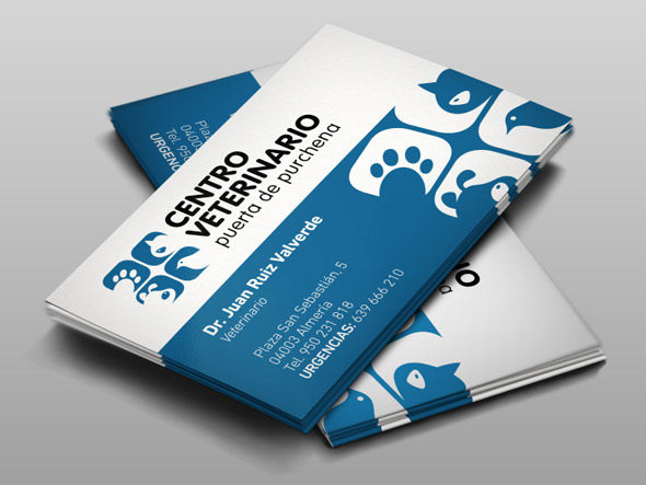 Dise�o de tarjetas para centros en Barcelona