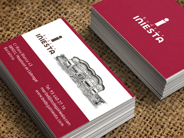 Dise�o corporativo en tarjetas en Barcelona